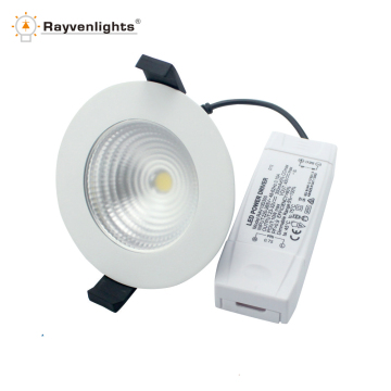 Στενή γωνιά ακτίνα στρογγυλή αναχώρηση 7W LED Downlight