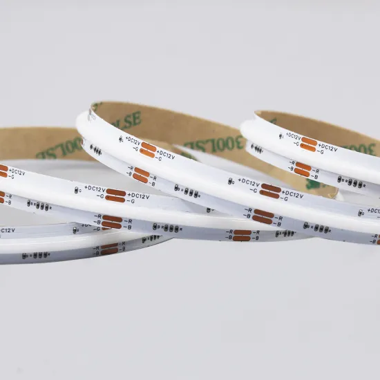 12V RGB Color Changing Dotless COB LED Strip Lights