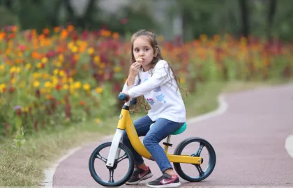new kids plastic balance bike for running bike