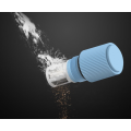 Stainless Steel chromed Body Plastic Handle Water Stop Push Angle Valve with filtration