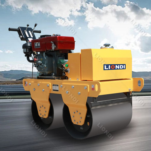 Benzin/Dieselmotor Mini Compactor Road Roller Walk hinter der Straßenrolle