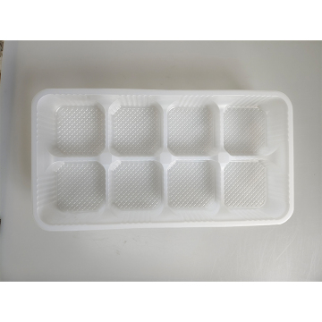Custom 8 Compartments PP Plastic Disposable Tray for Cookies & Biscuits - Cheap Price