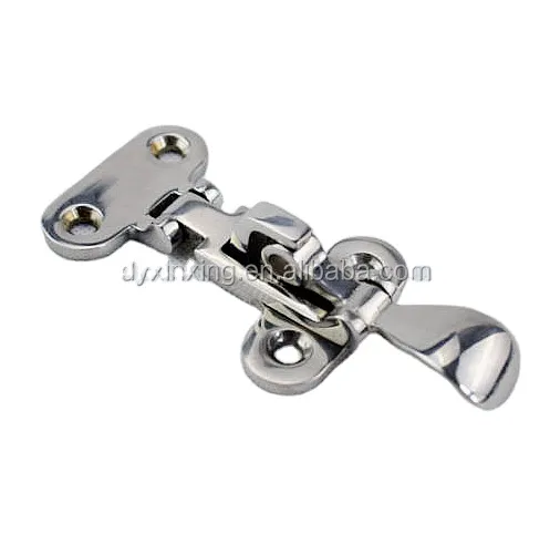 Hot Sale 316 Stainless Steel Boat Deck Lock Hasp - Anti-Rattle Latch Fastener