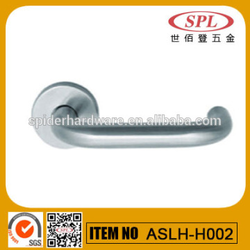 stainless steel glass door hollow handle Chile ,lever handle with factory price , lever handle
