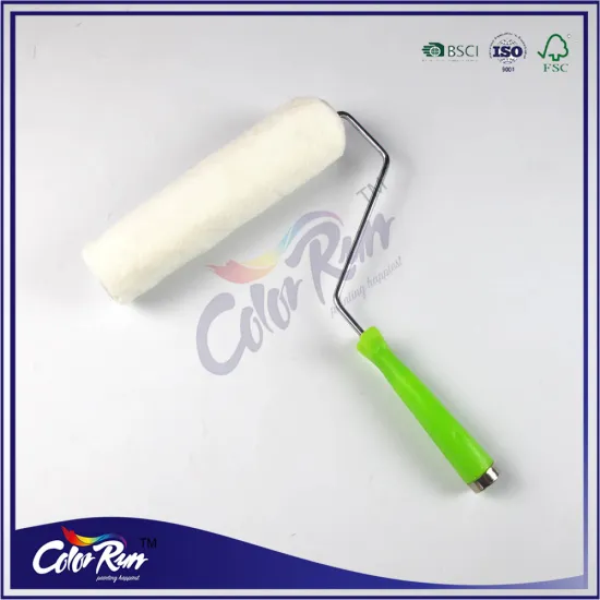 ColorRun wholesale RC04121 slip on style 9" white polyester fibres paint roller