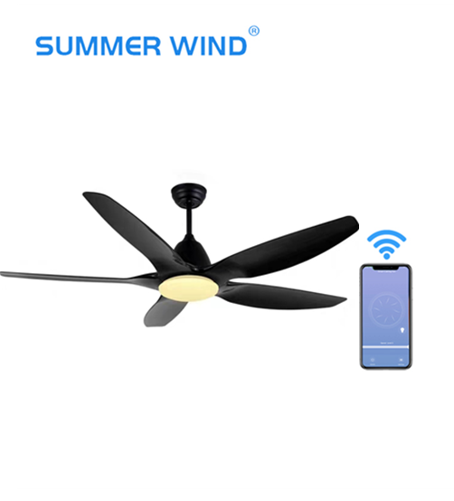 52 inch 5ABS DC26W/DC45W WIFI ceiling fan