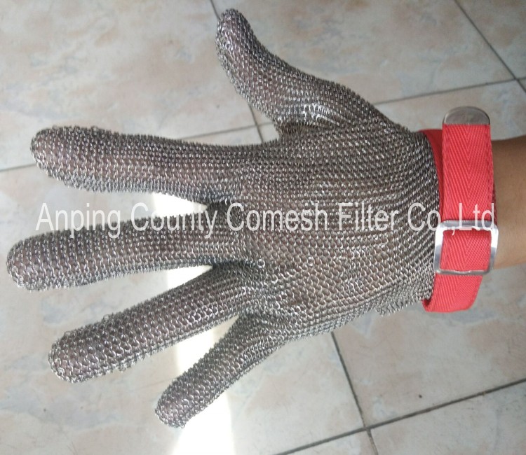 Stainless Steel Meat Cutting Gloves