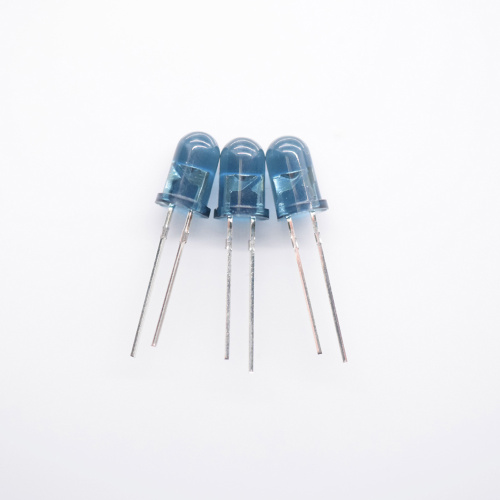 5mm 850nm Infrared LED 45-degree Blue Lens 0.2W