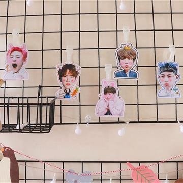 Kpop Event Products: Custom Clear PVC Photocards, Bag Pendants, and Luggage Tags