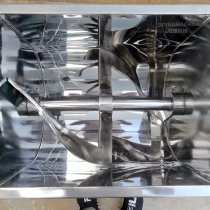 Stainless Steel Single and Double Sigma Arm Mixers