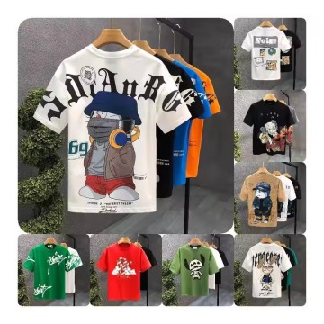 Oversized Drop Shoulder Custom High Quality Printed Heavy Duty Men's T-Shirt