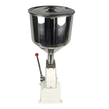Manual Liquid Filling Machine for Cream, Shampoo, and Cosmetics (5~50ml)