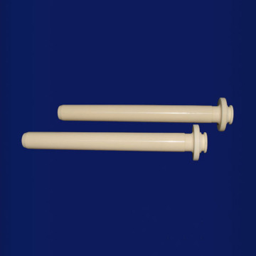 99% Alumina Ceramic Shaft dengan Groove