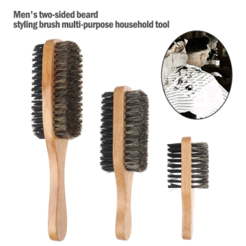 Natural Boar Hairbrush Massage Comb Anti-static Hair Scalp Paddle Brush Beech Wooden Handle Hair Brush Hair Comb Styling Tool