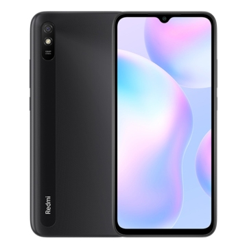 Pronto para enviar Xiaomi Redmi 9A - 4GB/64 GB, 5000mAh, 6,53 polegadas, MIUI 12, MTK Helio G25 Octa Core