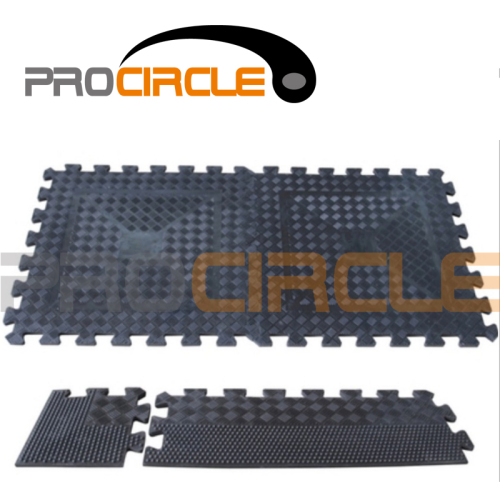 Crossfit Multi Purpose Interlocking Rubber Mat for Gym Floor (PC-FT1024-1025)