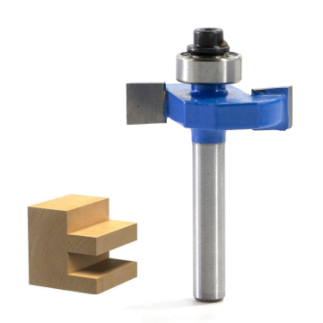 Professional 1/4 Inch Shank Slotting Bit & Rabbeting Router Bit for High-Quality Woodworking
