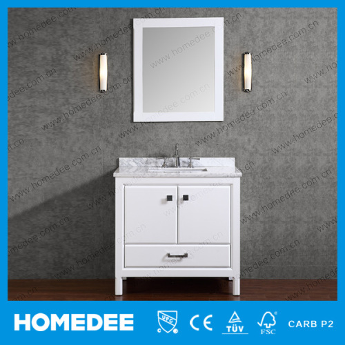 Homedee alam Countertop marmer kamar mandi Vanity Amerika