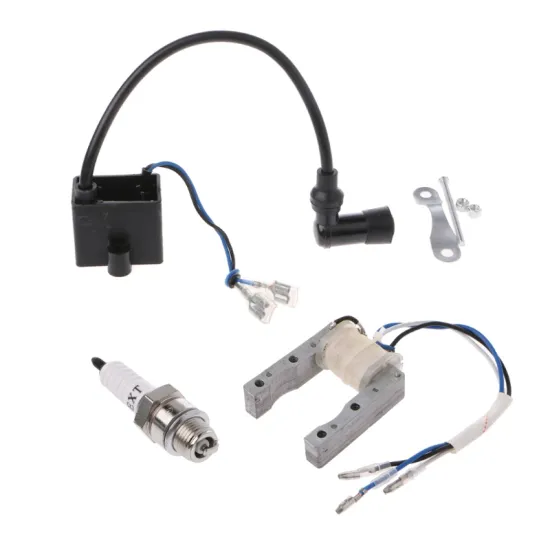 1Set CDI Ignition Coil Magneto For Motorized 49cc 66cc 80cc Engine Bicycle Spark Plug