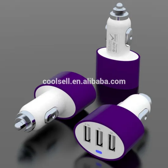 Dual USB 2.1A phone car charger