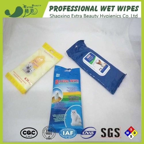 Pet Bathing Cleaning Antibacterial Wet Wipes