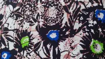 Cotton African Dress Patterns Fabric Real Wax Print