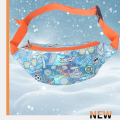 Gökkuşağı Fanny Pack Kids Pu Fanny Pack Pu Doodle Bag