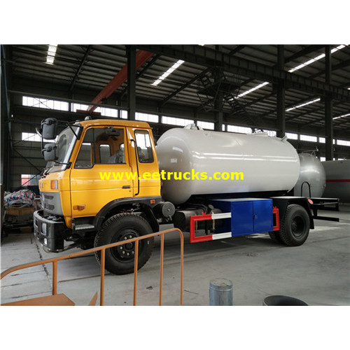 Camiones de transporte de gas propano 10cbm DFAC