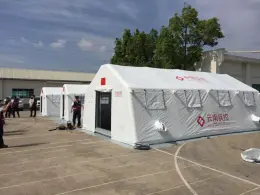 White PVC Inflatable Tent
