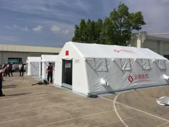 White PVC Inflatable Tent