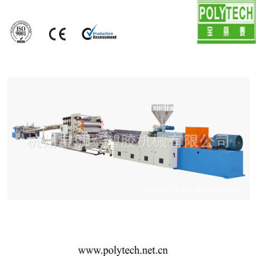 2014 pvc xps foam sheet extrusion line