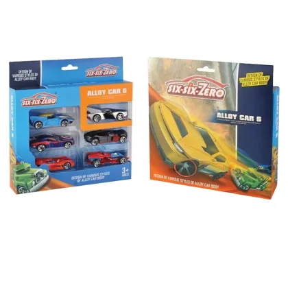 Hot Selling Alloy Diecast Car Toy Set with Free Wheels - 1/64 Scale Metal Vehicles