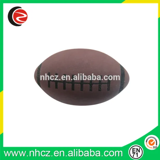 3D Rugby Shape Eraser