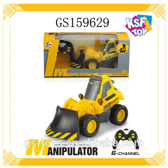 6 Function Remote Control Construction Truck For Kids