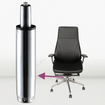 Cylindre de gaz de chaise de ressort à gaz hydraulique d&#39;acier inoxydable