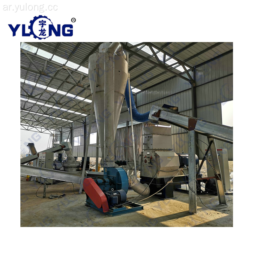 مطحنة المطرقة لرقائق الحور من Yulong