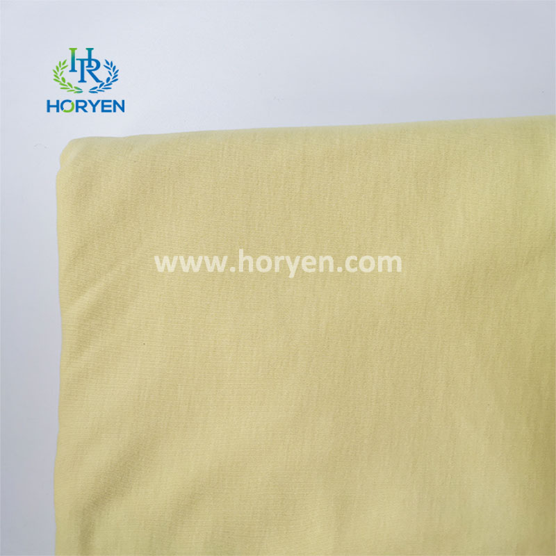 Cut resistant fireproof 280g para aramid knitted fabric