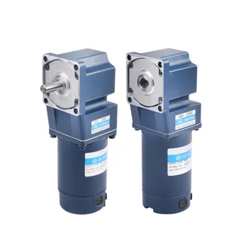 Wholesale 90mm 60W Spiral Bevel Right Angle DC Brush Motor with Reducer: Industrial Automation Equipment Supplier