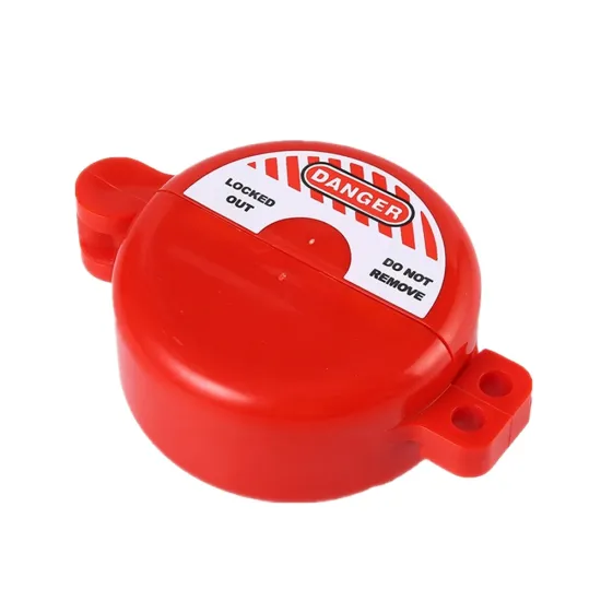 Factory Wholesale Gas Tank Cylinder Safety Locks: Plastic Pneumatic Locks