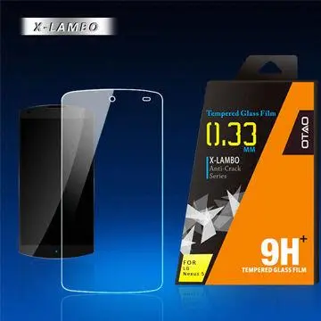 Screen protective film for Nexus 5, anti-shatter explosion-proof tempered glass