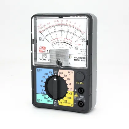 Kyoritsu 1110 Analog Multimeter, 600V: Precision Electrical Measurement Instrument