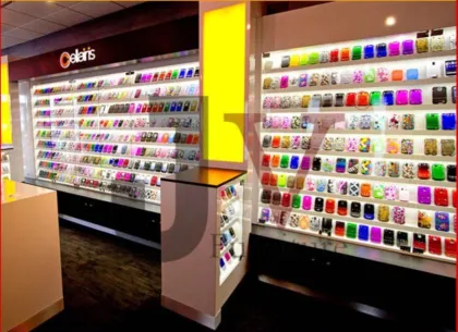 mobile phone display rack / stand cell phone display showcase