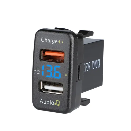 12V Toyota Camry Cross Bus Socket Fast Retractable Car Charger Usb C Car Charger Toyota Dual Usb Port