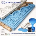 Condensation Curing Silicone Mould Rubber para sa Concrete