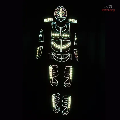 dmx led flash Indian dance costume