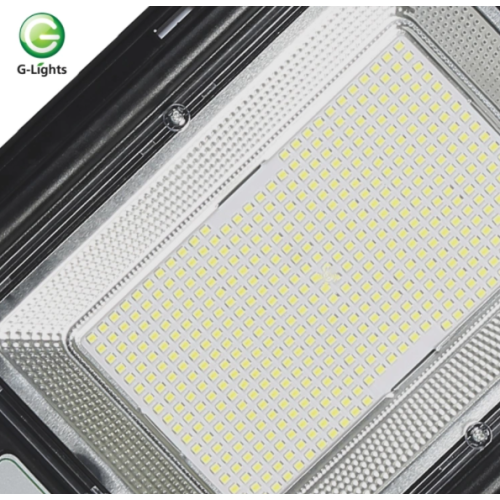 Integrated solar street light for courtyard