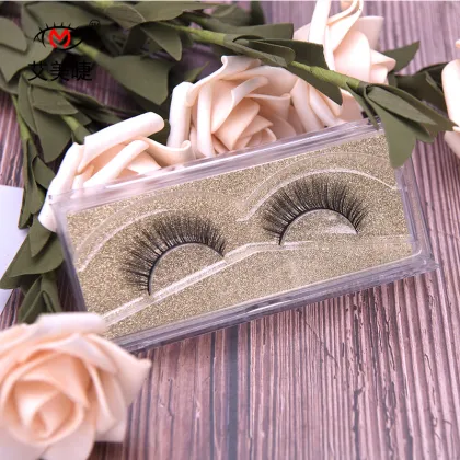 Private Label Strip Lash Synthetic False  eyelashes