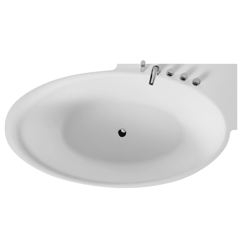 Independent Acrylic Bathtub With Tub Faucet