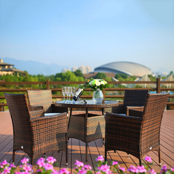 Comfortable Imitation Rattan Outdoor Leisure Seat