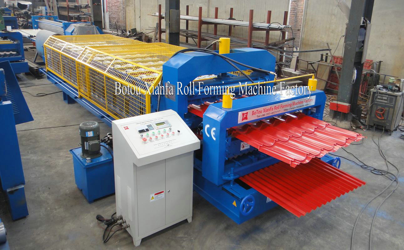 roof panel machine